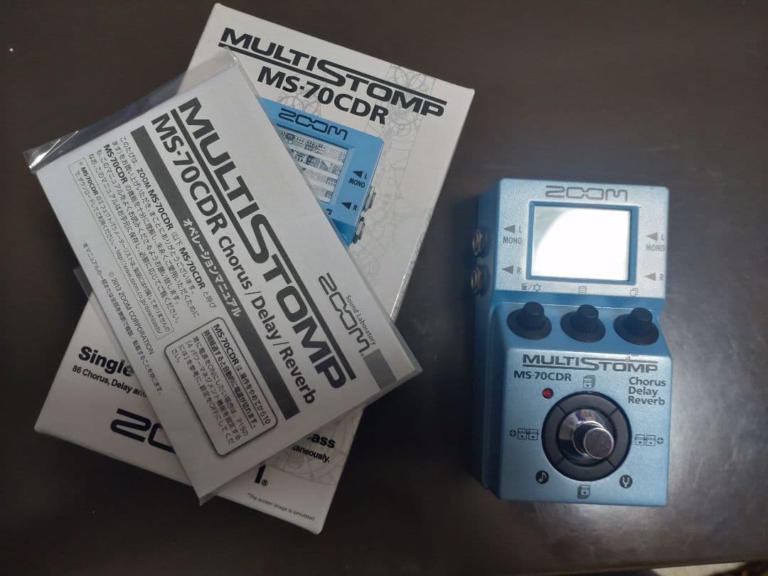 Zoom MS-70CDR ギターエフェクター