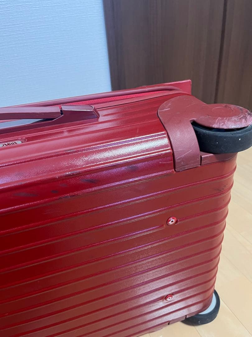 RIMOWA リモワ サルサ 35L 2輪キャリーケース 廃盤 レッド - メルカリ