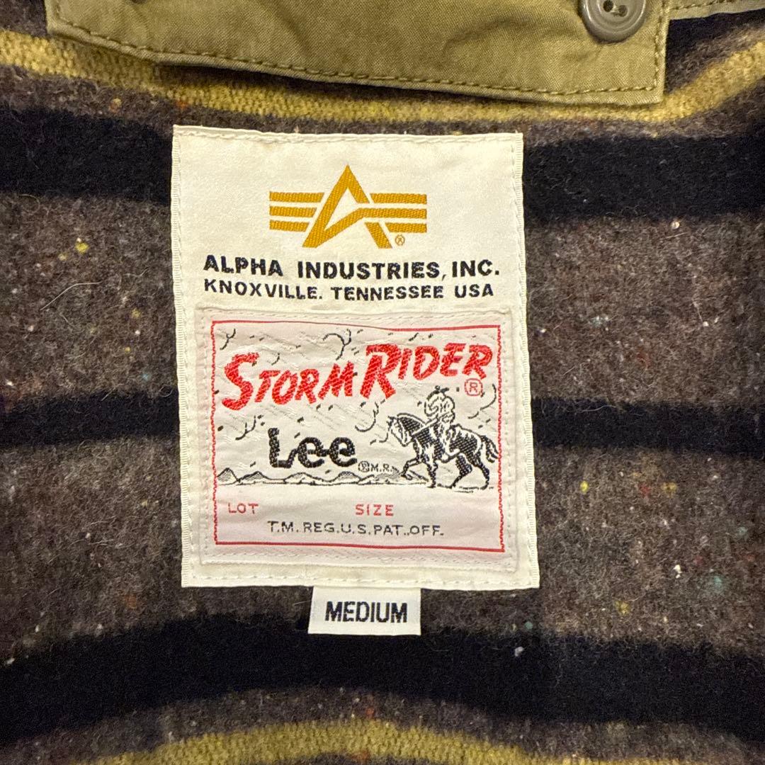 むにょむにょ他の方は買えません。Leeストームライダーミリタリージャケット