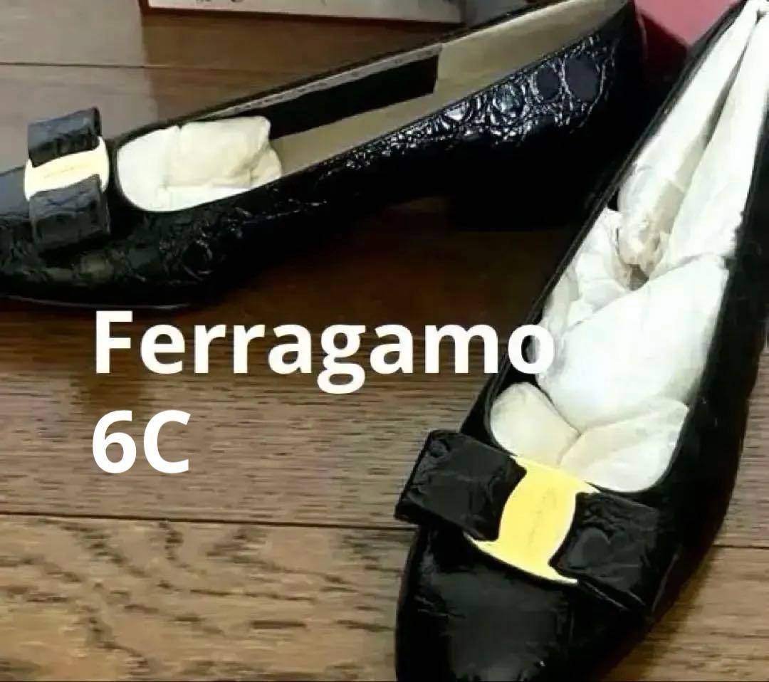 Salvatore Ferragamo Vara パンプス 6 1/2 C
