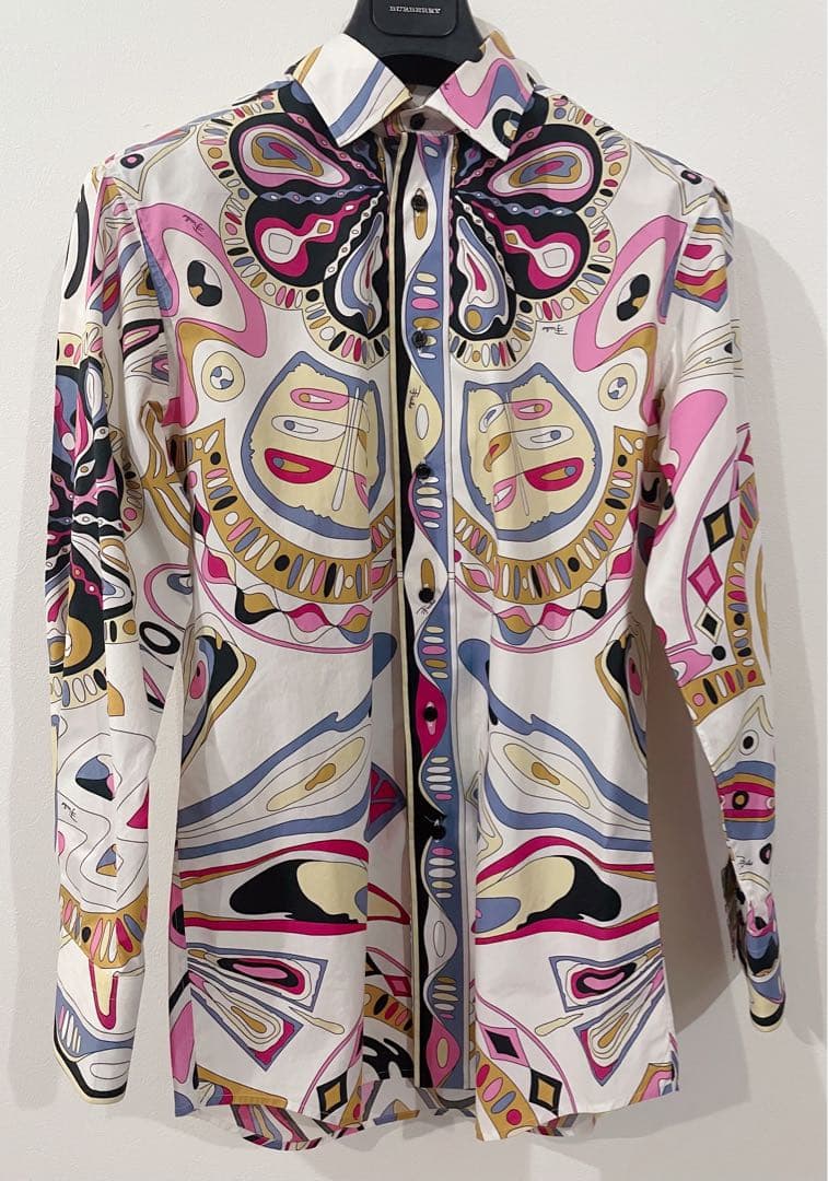 《EMILIO PUCCI》 エミリオプッチ 長袖 シャツ