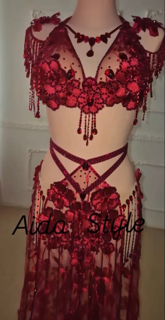 年末セール ベリーダンス 衣装 aida-style 製