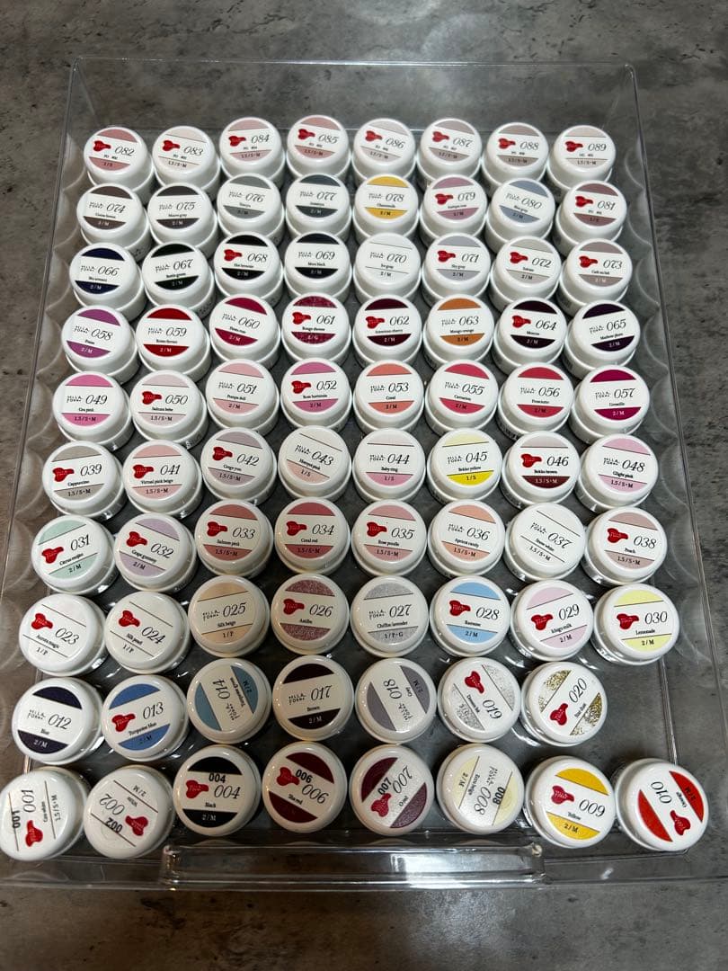 ベラフォーマのカラージェル281セット