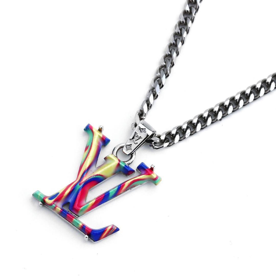 Louis Vuittonルイヴィトン ネックレスコリエサイケデリック シルバー