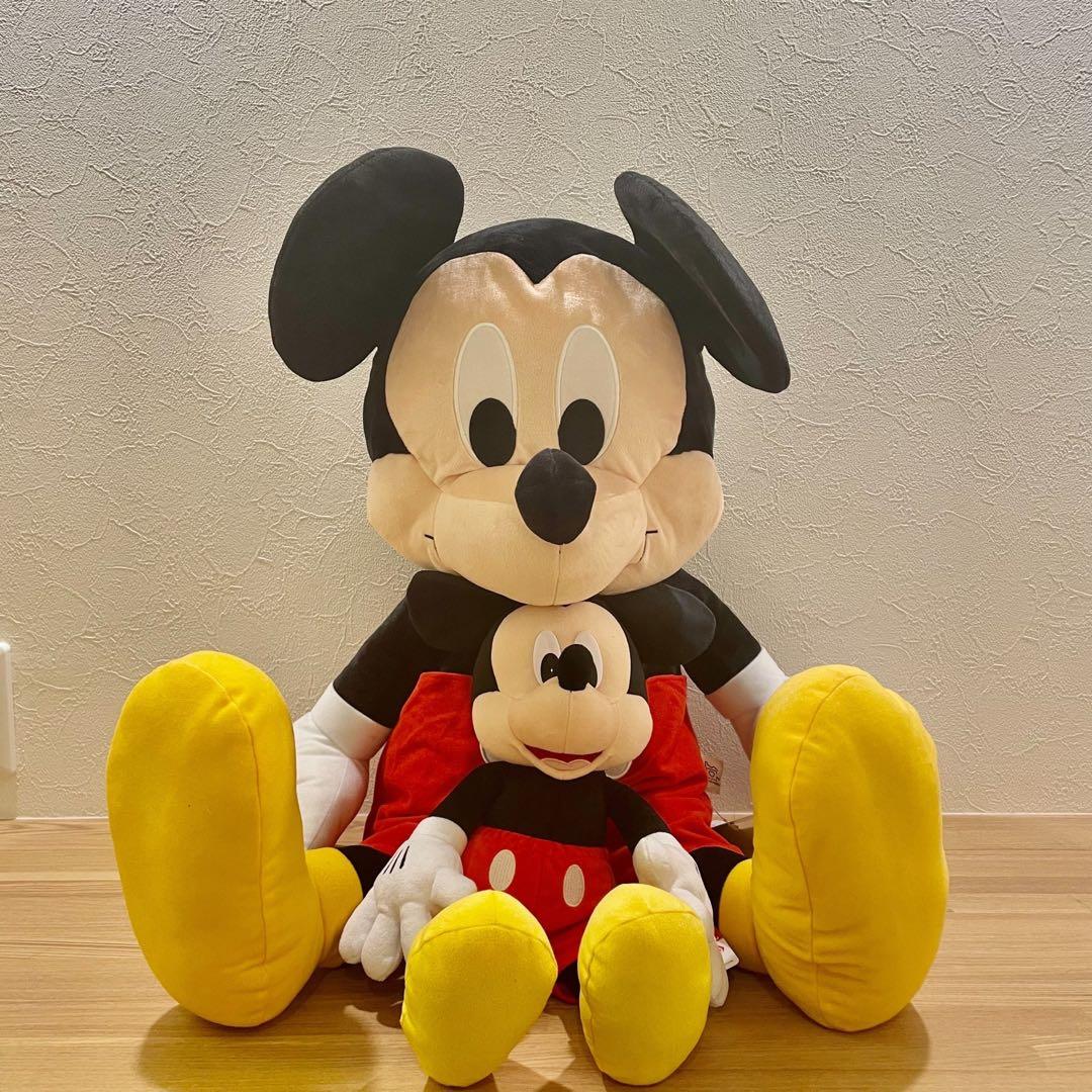 ディズニー ミッキーマウス プライズぬいぐるみ3点セット 超超BIG