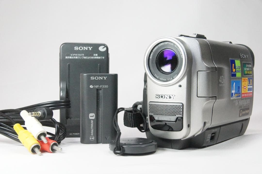 [動作品] SONY DCR-TRV7 miniDV ビデオカメラ ダビング