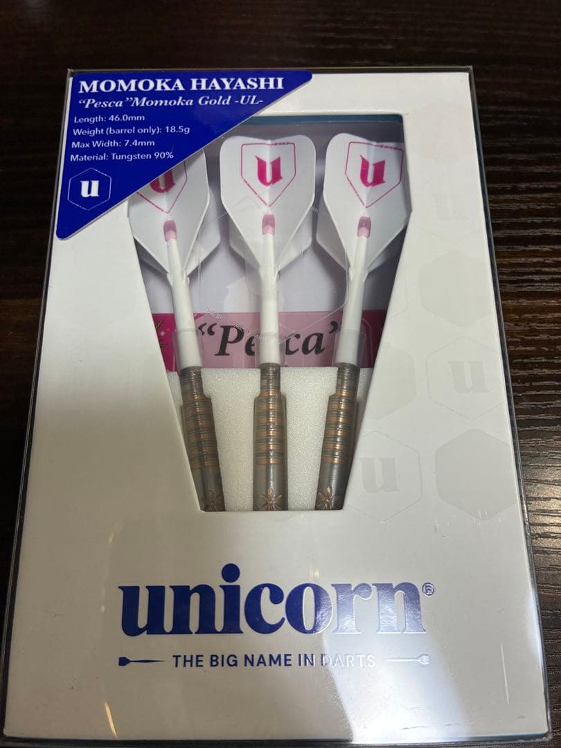 【ユニコーン】 林桃加モデル ペスカ モモカゴールド UL 18.5g