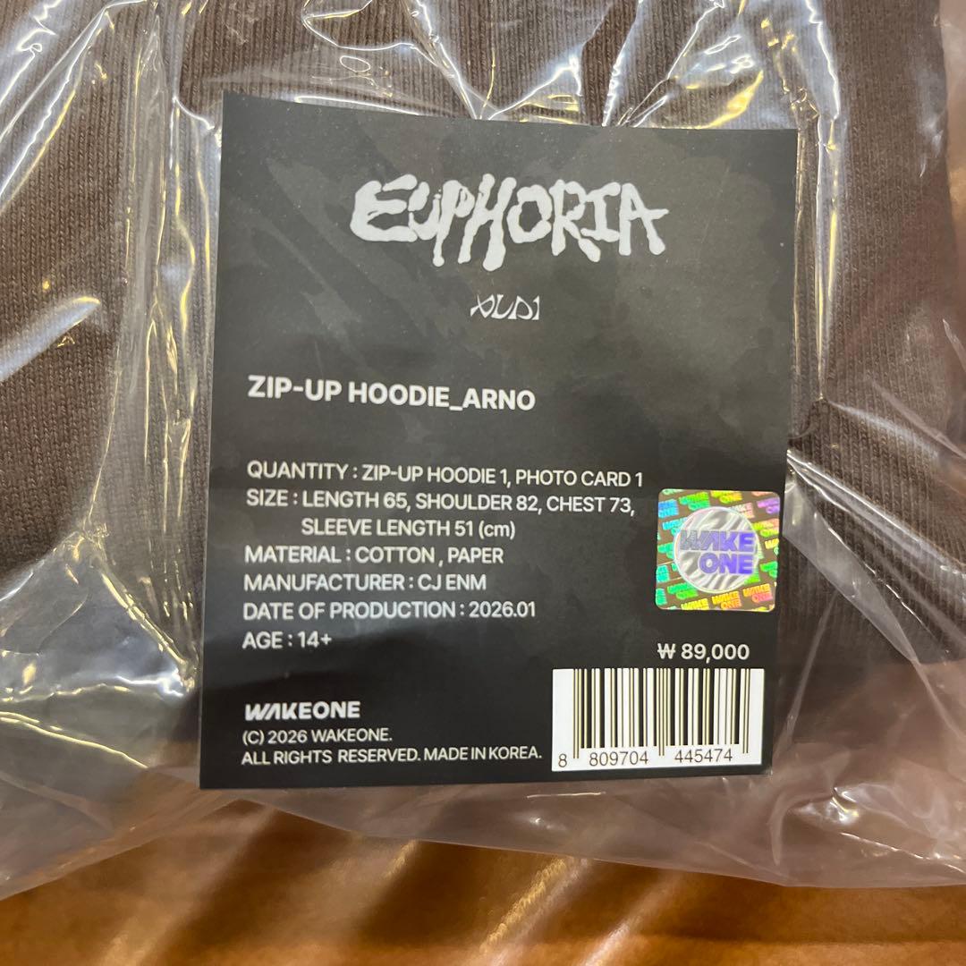 ald1 EUPHORIA ZIP-UP フーディ アルノ ald1 韓国 - メルカリ