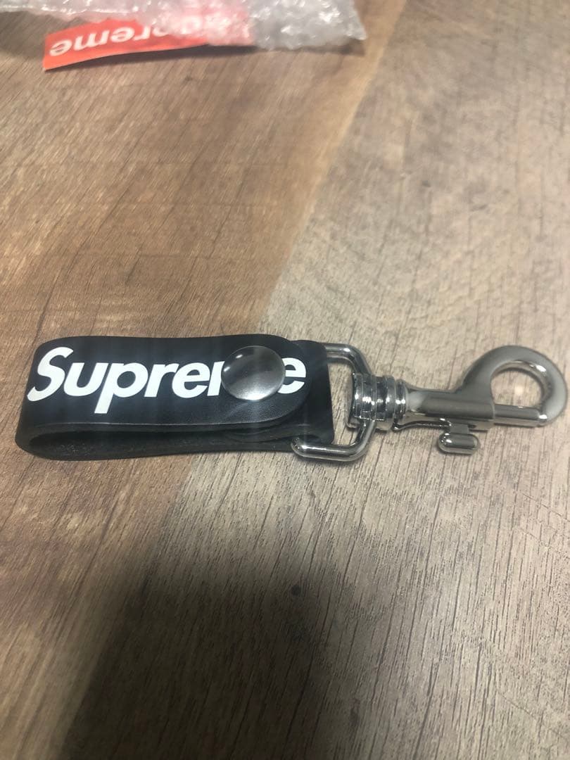 新品 supreme 21ss leather key loop キーリング