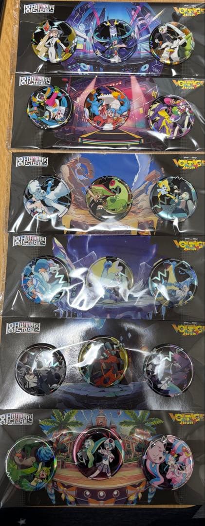 初音ミク　缶バッチ　ポケモン