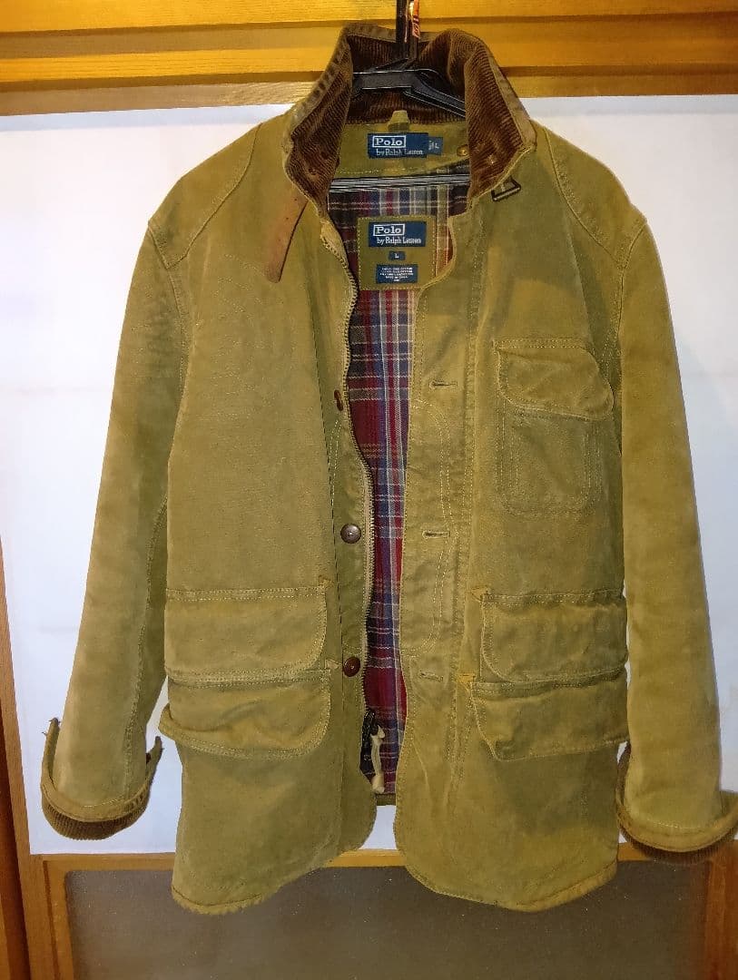 ハンティングカーキ コーデュロイジャケット