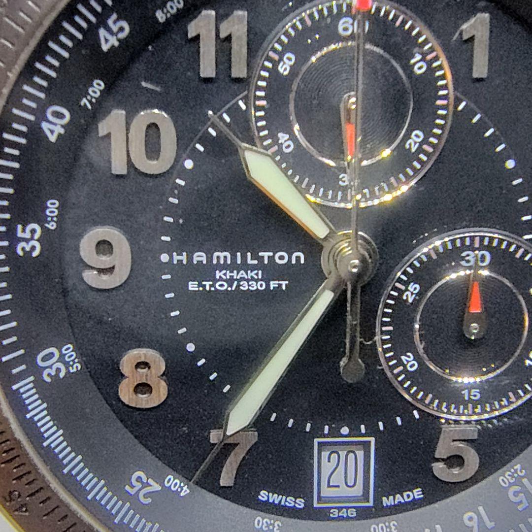 ハミルトン Hamilton カーキ ETO クロノグラフ - メルカリ