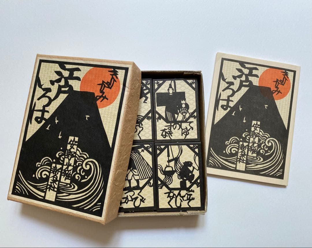 美品】安野光雅 きりがみ 江戸いろは かるた 解説書付き 新泉社 - メルカリ