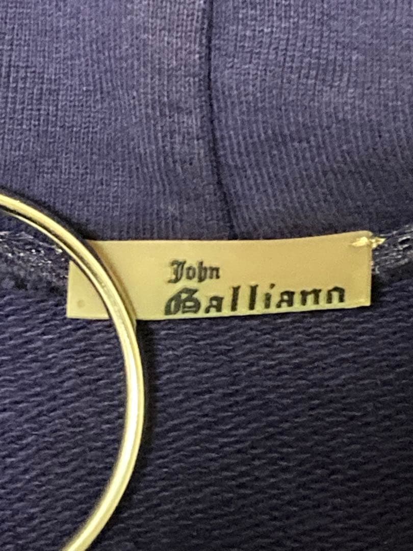 john galliano ジップパーカー doublet margiela - メルカリ
