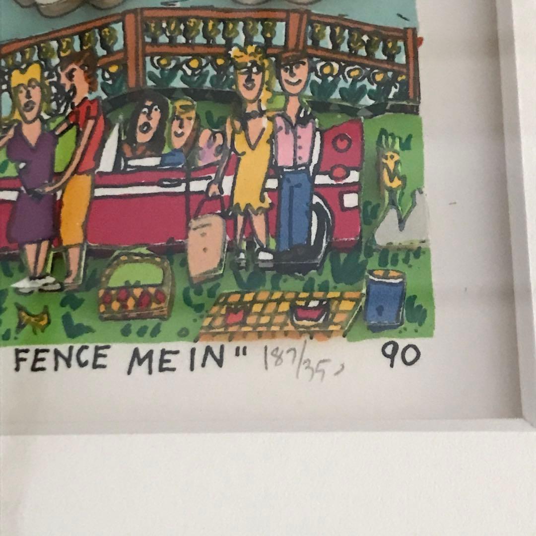 ジェームスリジィ DON'T FENCE ME IN 90' 3D 特別額装