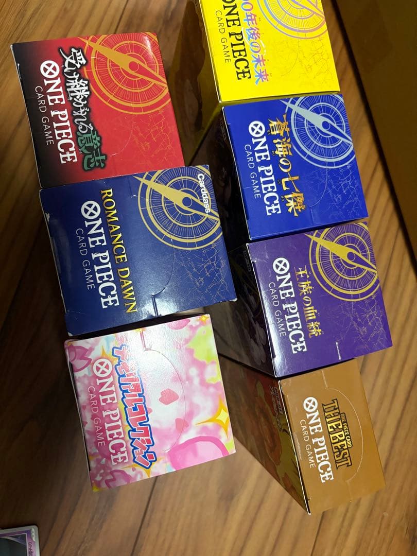 ワンピースカード テープ付きBOX まとめ売り ロマンスドーン 受け継が