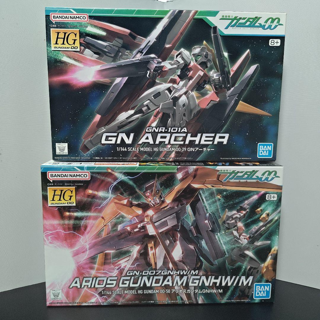 HG アリオスガンダムGNHW/B GNアーチャー 2体セット - メルカリ