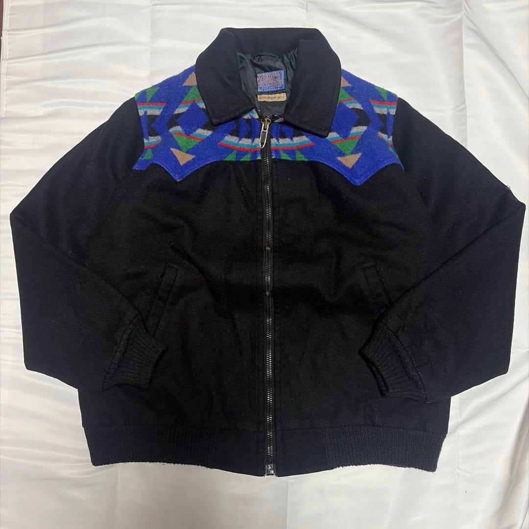 ら*様 70s PENDLETON Native Pattern Wool Ja X VINTAGE】