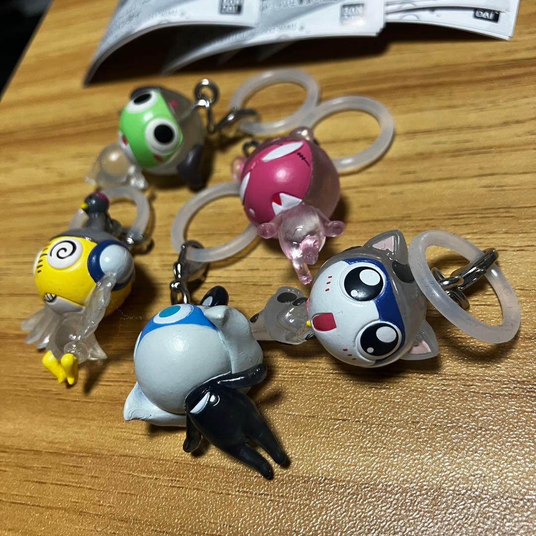 ケロロ軍曹 めじるしアクセサリー どうぶつ変身であります 5種セット