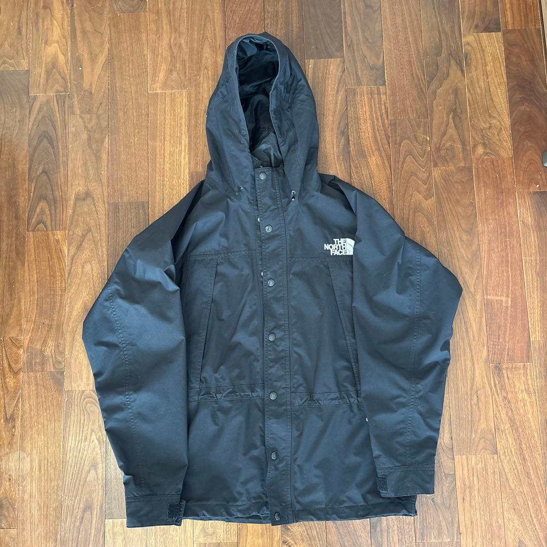 THE NORTH FACE ブラック マウンテンパーカー L