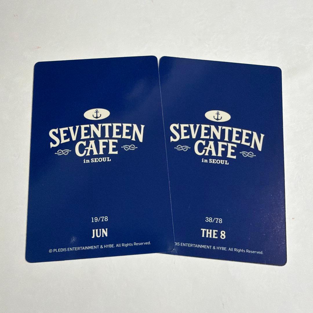 SEVENTEEN CAFE ソウル ジュン、ディエイト トレカセット - メルカリ