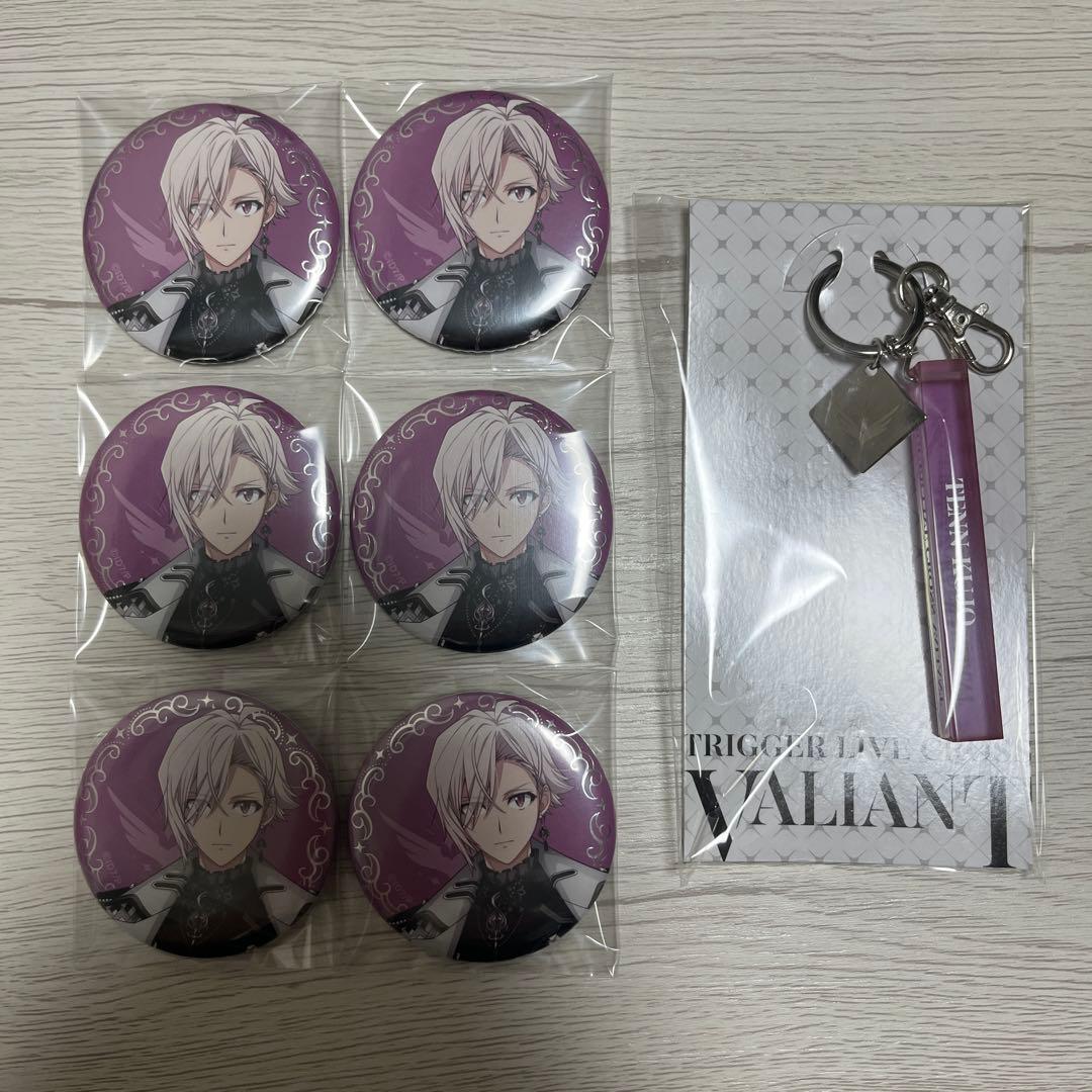 アイドリッシュセブン アイナナ VALIANT 缶バッジ キーホルダー 九条天