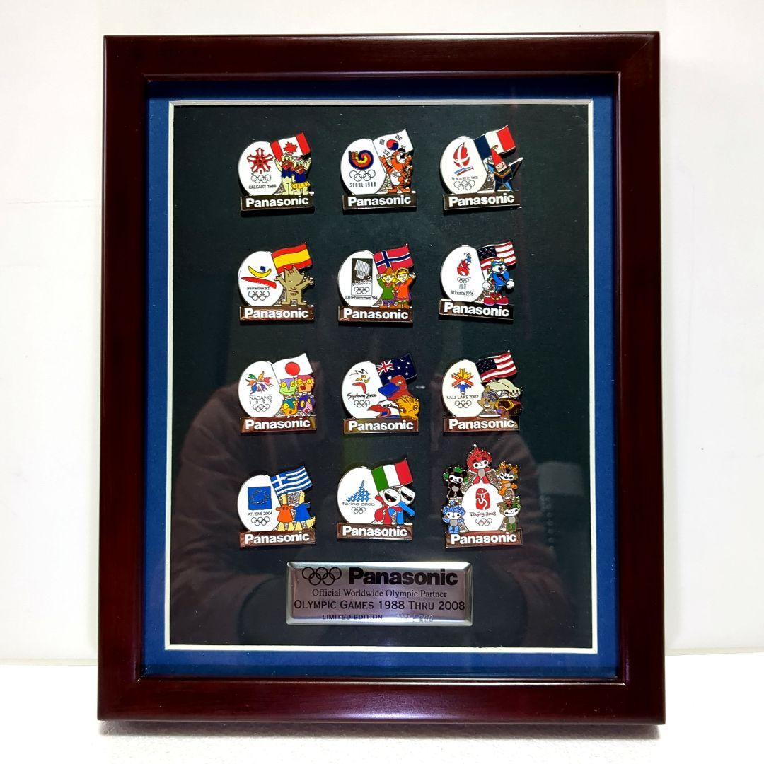 2008年北京オリンピックのパナソニックVIPピンバッジセット　限定200