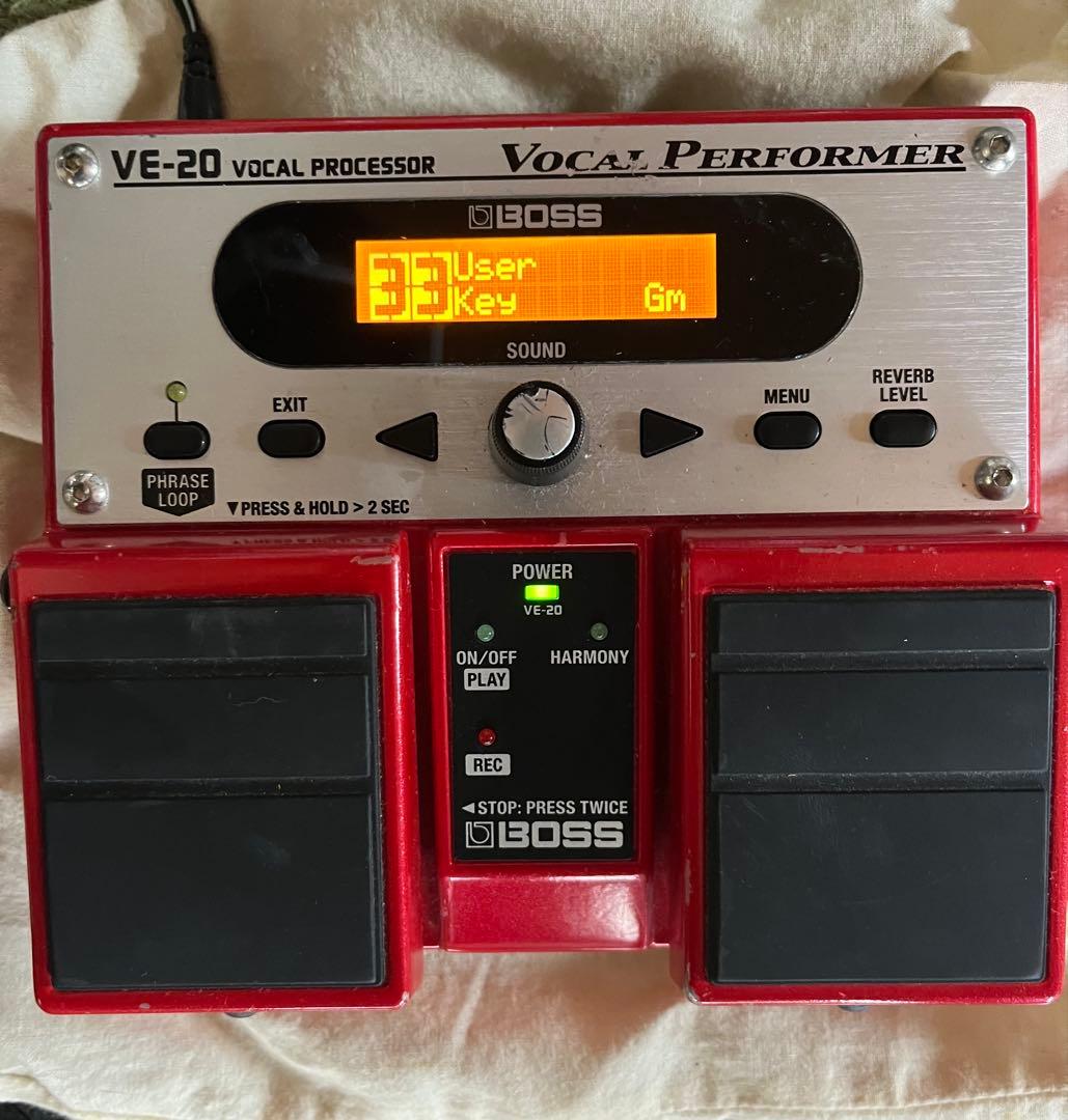 BOSS VE-20 VOCAL PERFUMER (ボーカルプロセッサー)