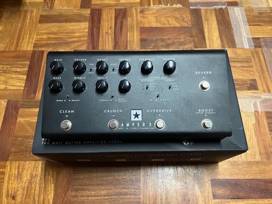 Blackstar Amped 3 ギターペダル型100Wアンプ