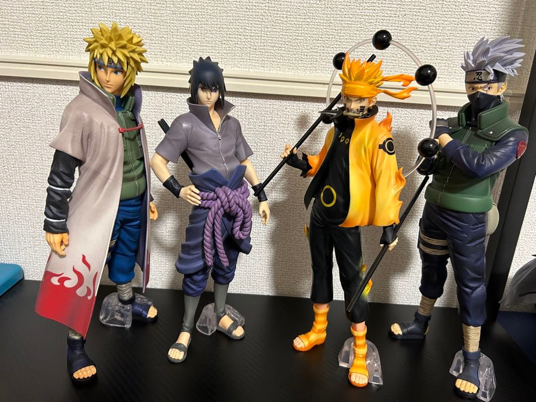 一番くじ NARUTO -ナルト-疾風伝 紡がれる火の意志 4種セットラストワン