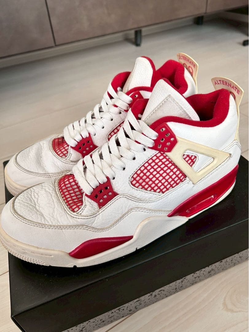 Air Jordan 4 Alternate ホワイト/レッド 国内1月2日発売予定】 ナイキ エアジョーダン4 レトロ ホワイト