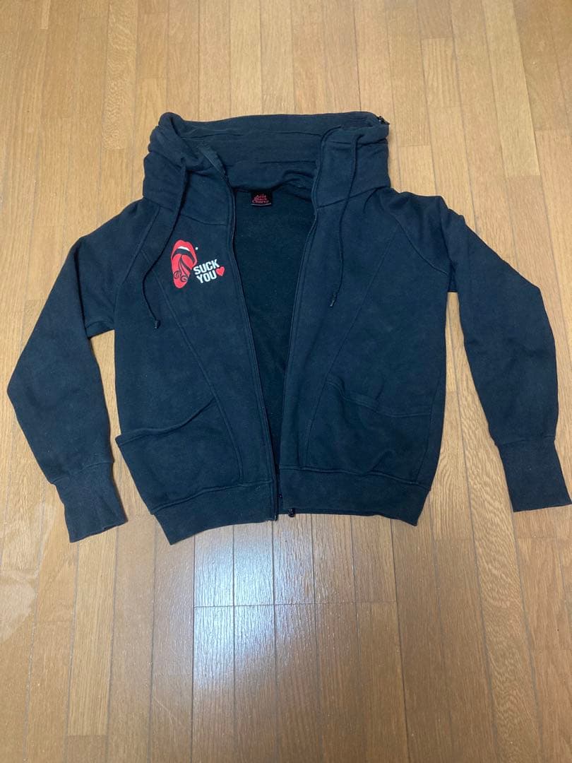 Acid Black Cherry ボリュームネックパーカー　黒　フリーサイズ Acid Black Cherry ボリュームネックパーカーの通販 by のん's shop