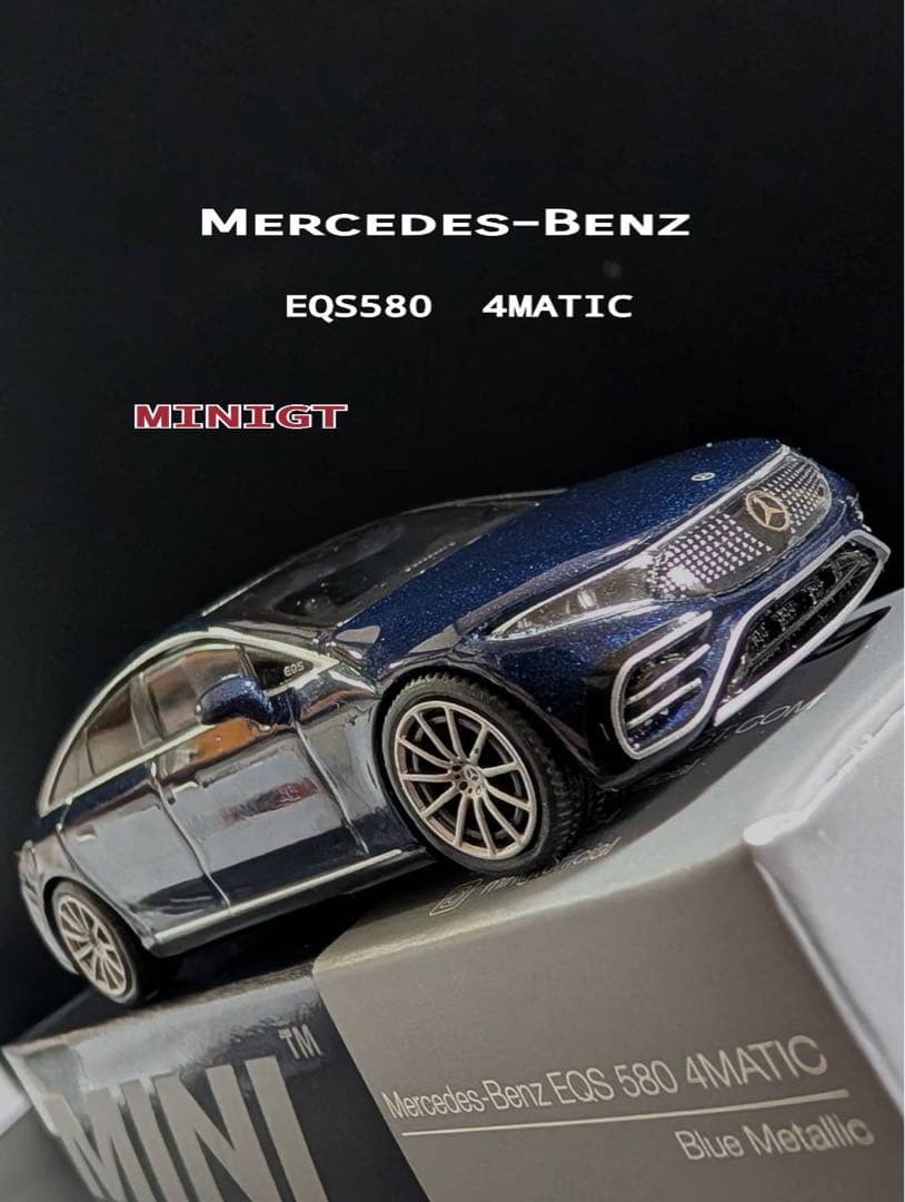 MINI GT 1/64 メルセデス ベンツ EQS 580 MINIGT 絶版 - メルカリ