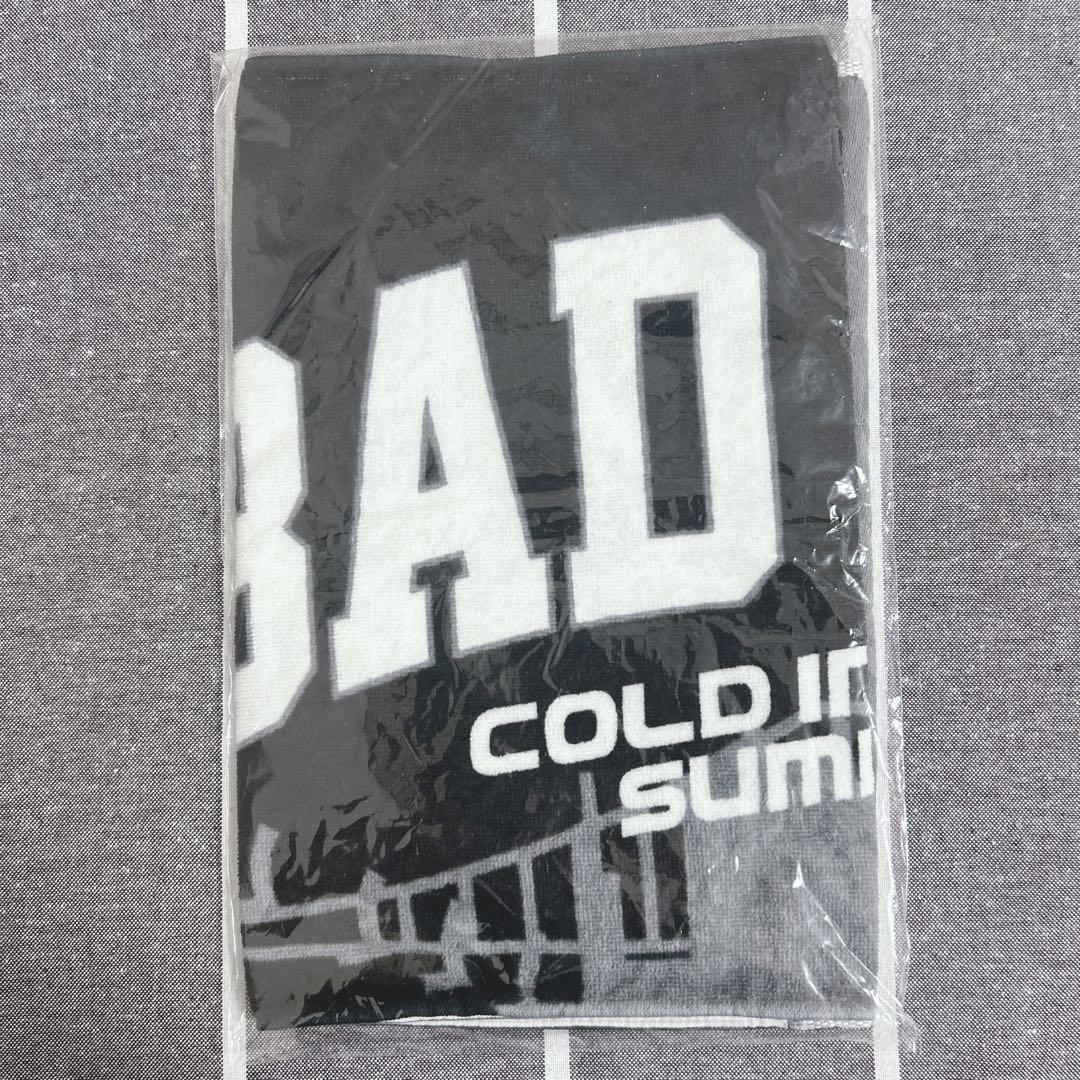 【新品未開封】 BADHOP COLD IN SUMMER ツアー ロゴタオル