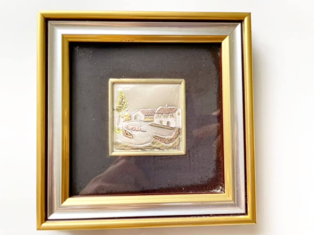 マイセン  陶画板