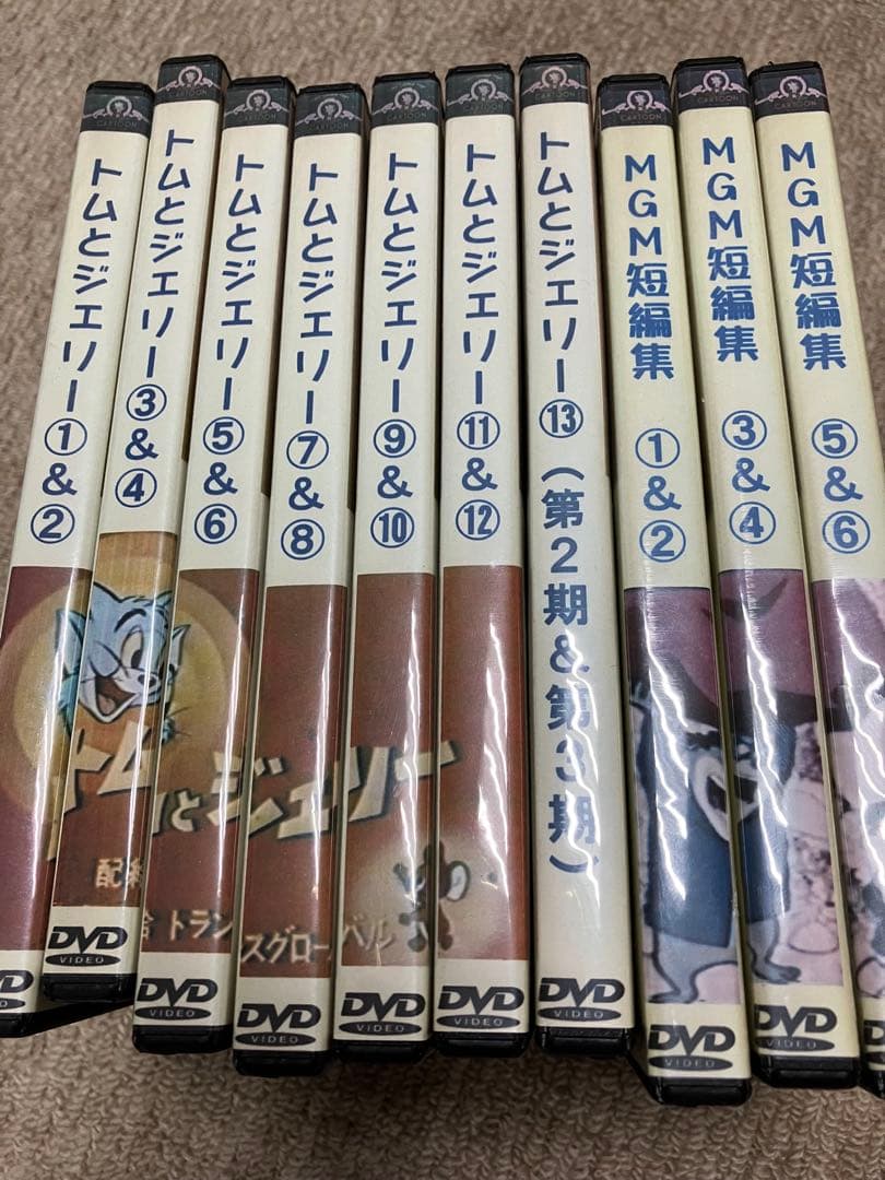 値下げ トムとジェリー第1期 全111話 DVD (昭和にTVで放映(レア))