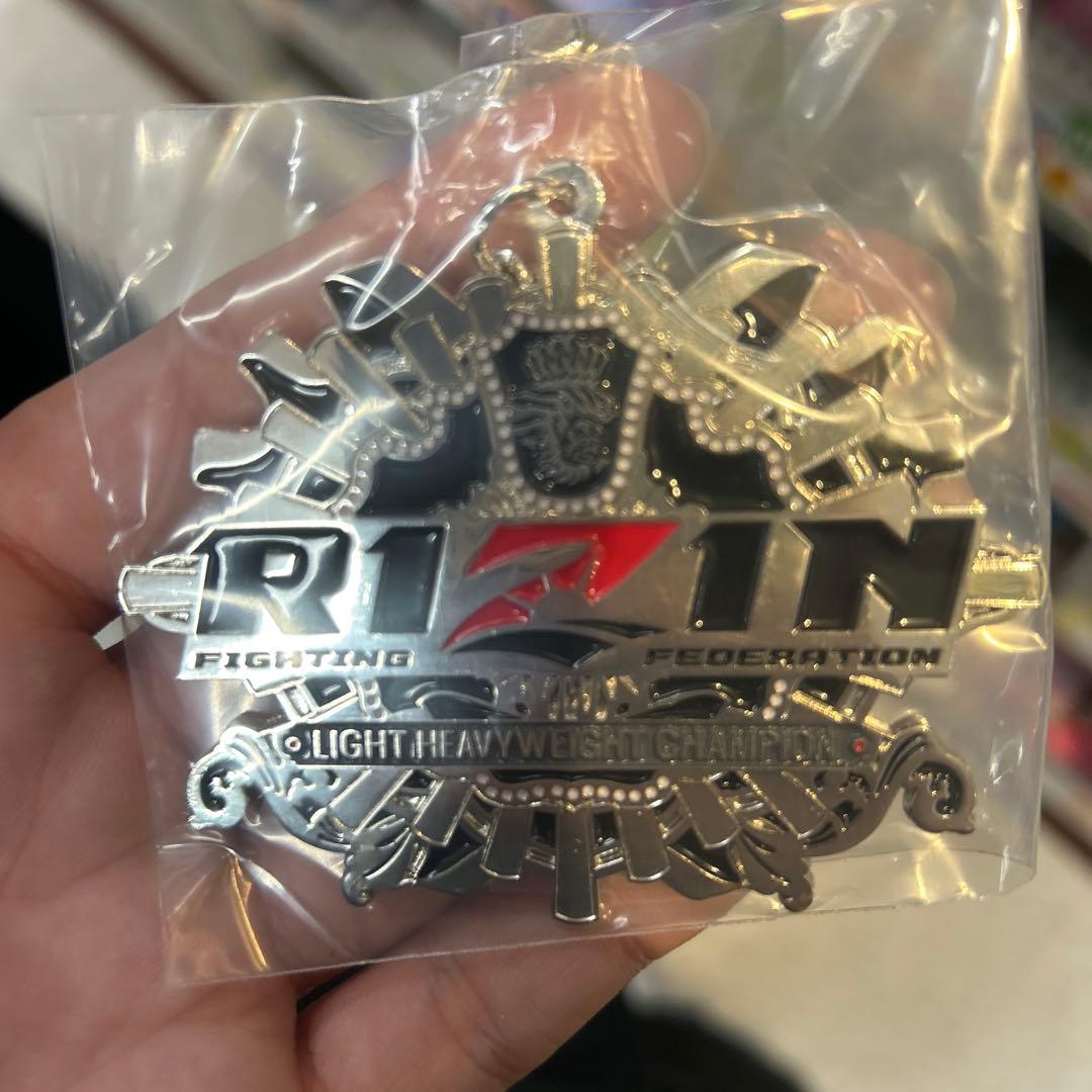 RIZIN 一番くじ チャンピオンベルトメタルチャーム ライトヘビー級
