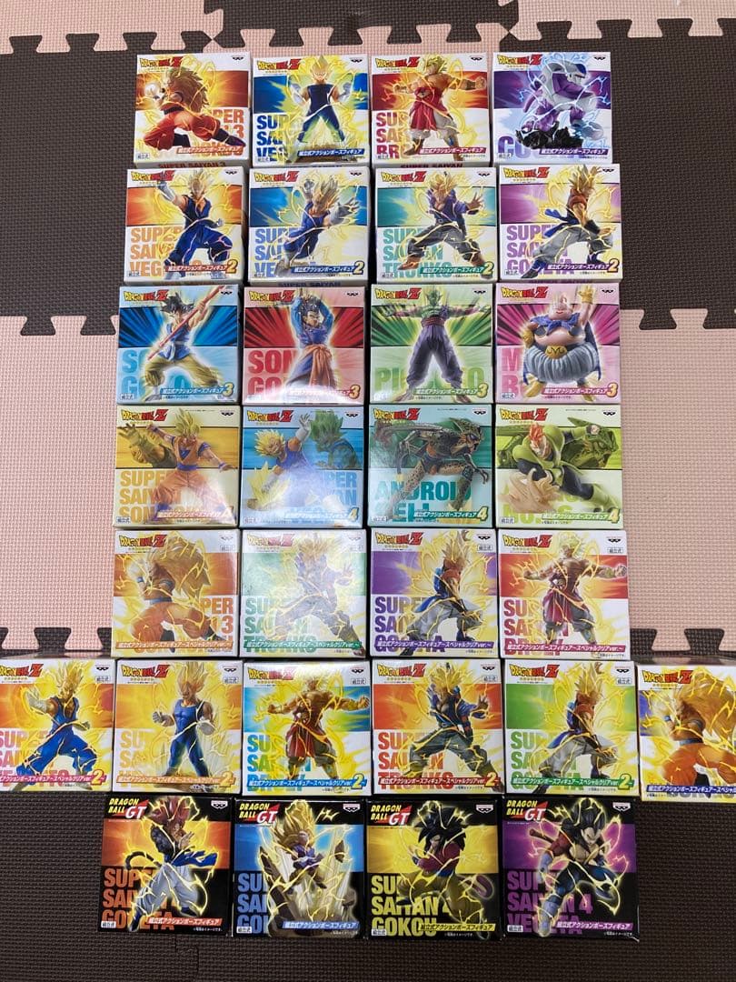 【未開封横穴無し】　ドラゴンボール　組立式アクションポーズフィギュア