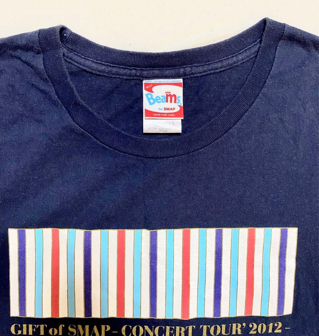 超激レア・非売品】SMAP CREW スタッフTシャツ ネイビー Mサイズ