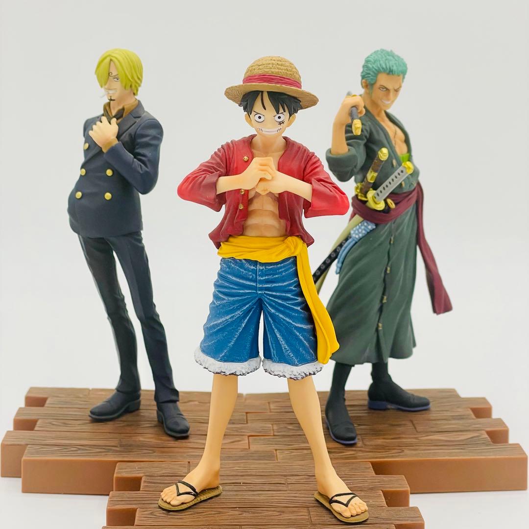 一番くじワンピースロマンスドーン 麦わらの一味フィギュアセット+