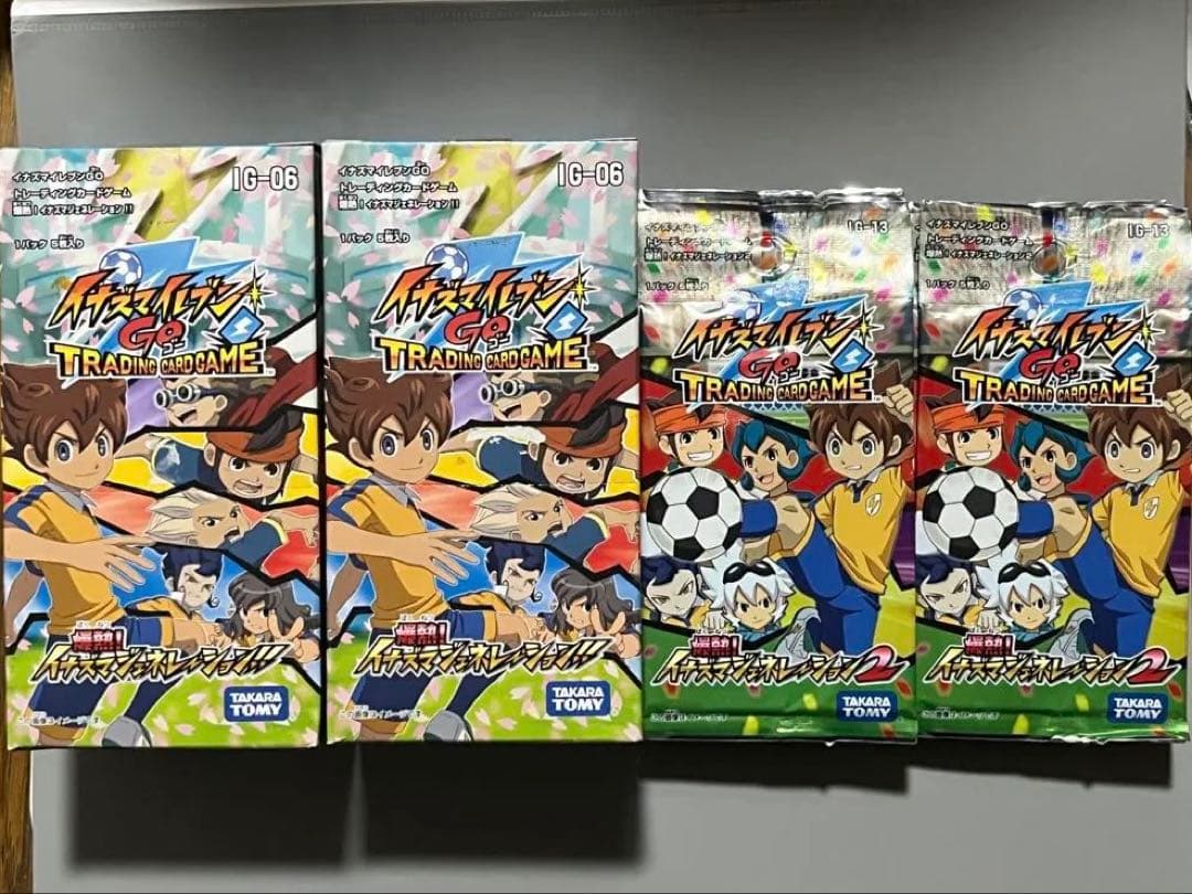 【イナズマイレブンGO トレーディングカードゲーム 2BOX➕18パック】