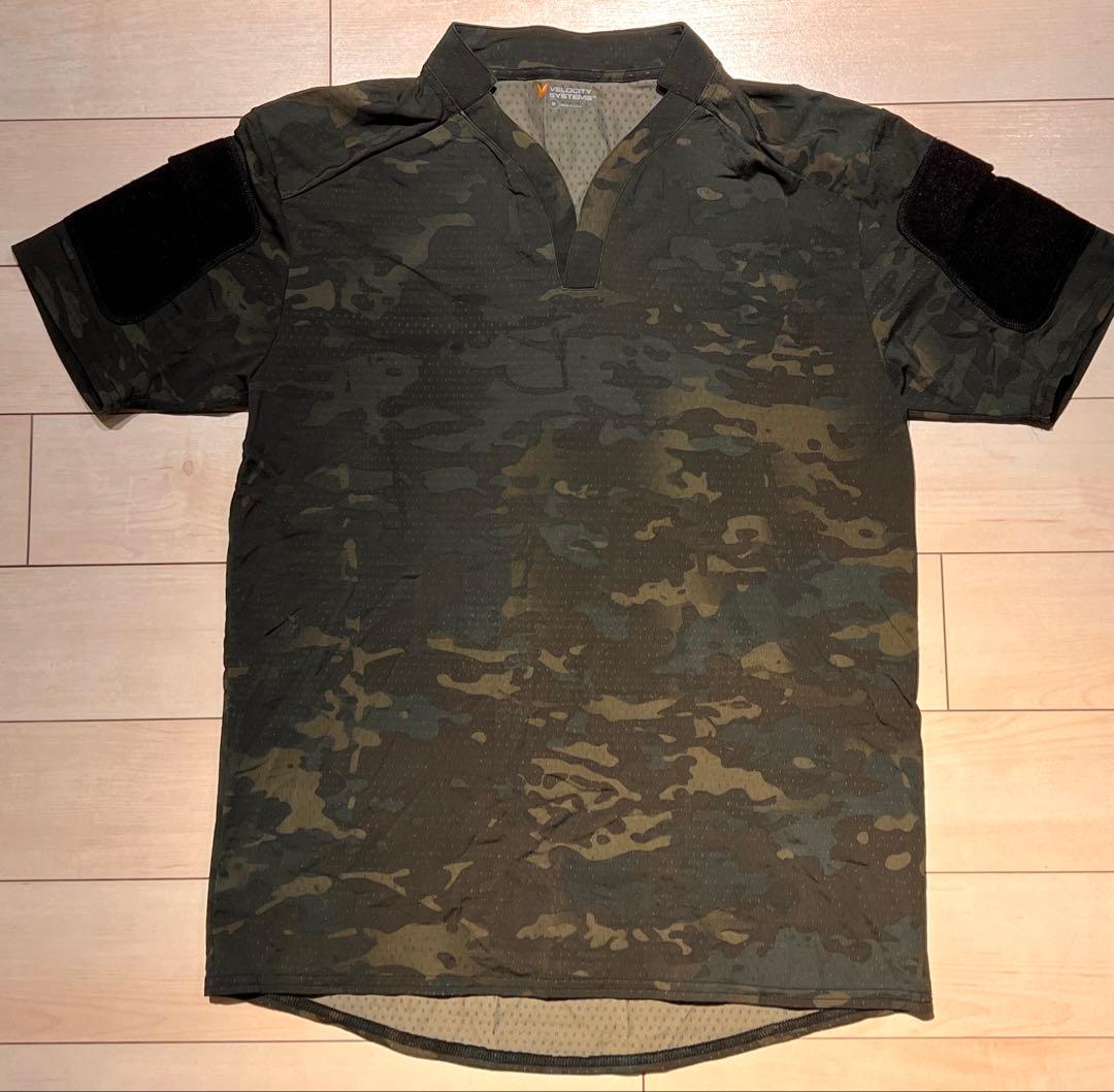 Velocity Systems ボスラグビー マルチカムブラック Mサイズ