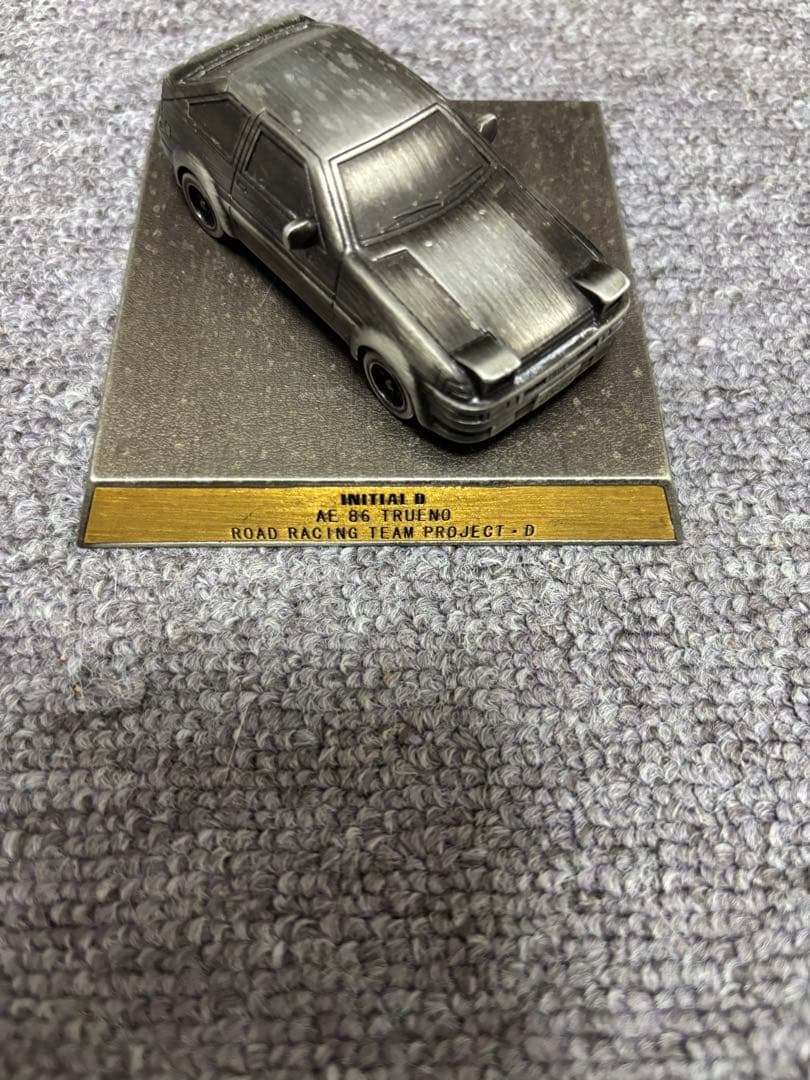 イニシャルDハチロク86 金属製の置物　フィギュア　アニメグッズ　CD BOX