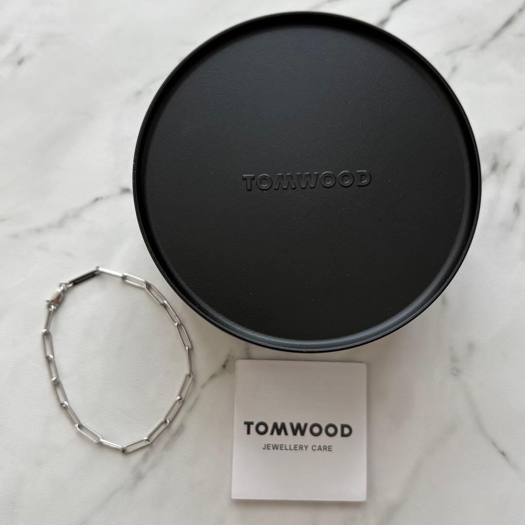【極美品】TOMWOOD チェーンブレスレット 7inch シルバー925 箱付