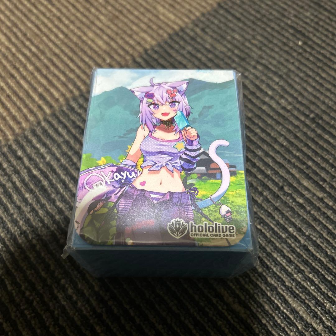ホロライブ ホロカ ホロナツパラダイス 猫又おかゆ スタートデッキセット 新品]ホロライブ hololive OFFICIAL CARD GAME スタートデッキ 青 猫又