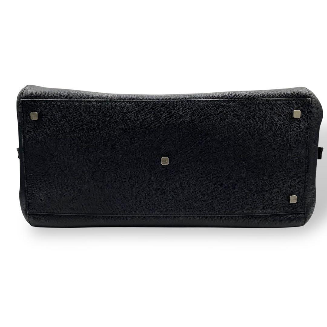 美品 大容量 バリー ボストンバッグ トートバッグ サフィアーノレザー