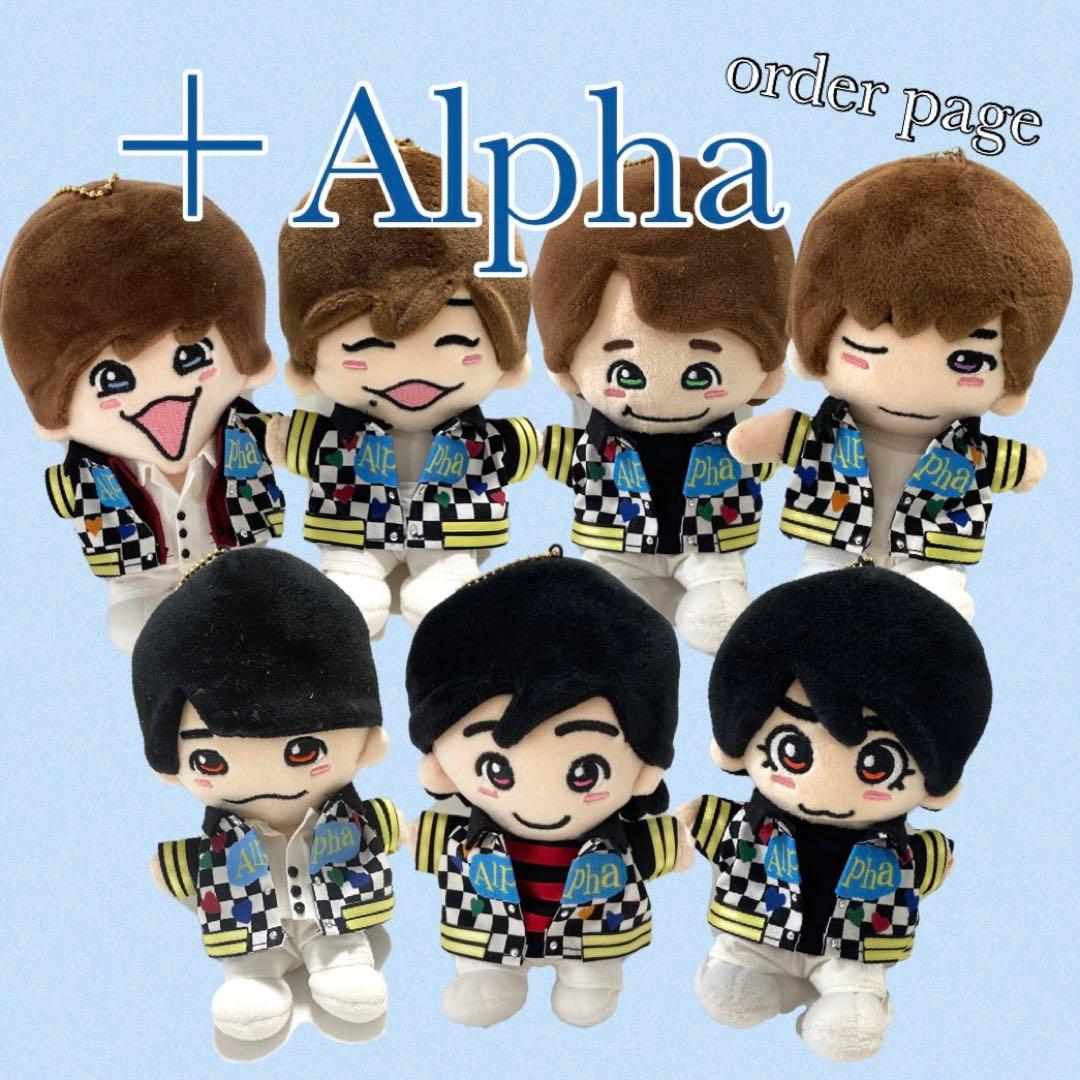 新作‼︎ ＋Alpha 　ちびぬい　服　チェック　なにわ男子　オーダー なにわ男子 ちびぬい 服 衣装 +Alpha - メルカリ