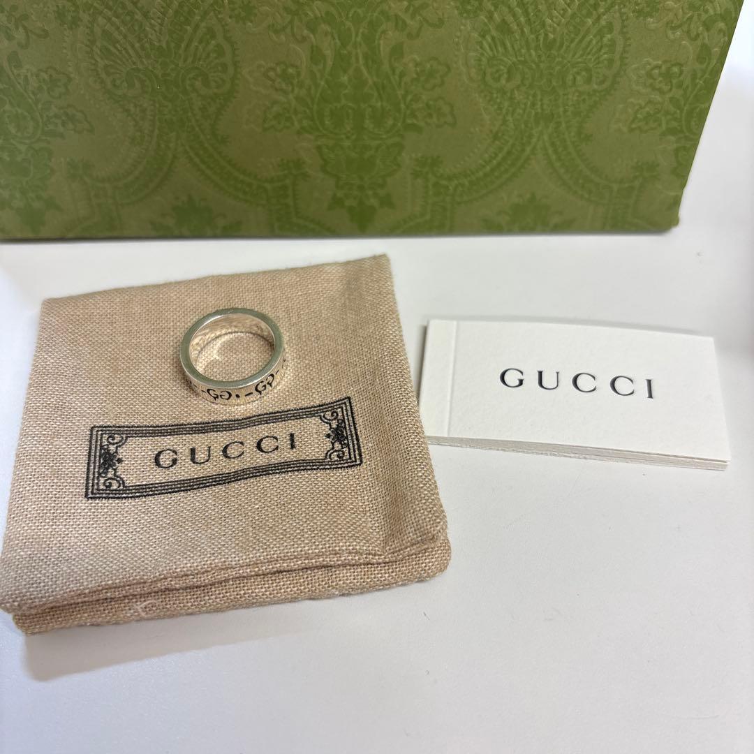 GUCCIリング シルバー925 13号 GUCCI リング 13号 美品 シルバー925 ヴィンテージ - メルカリ