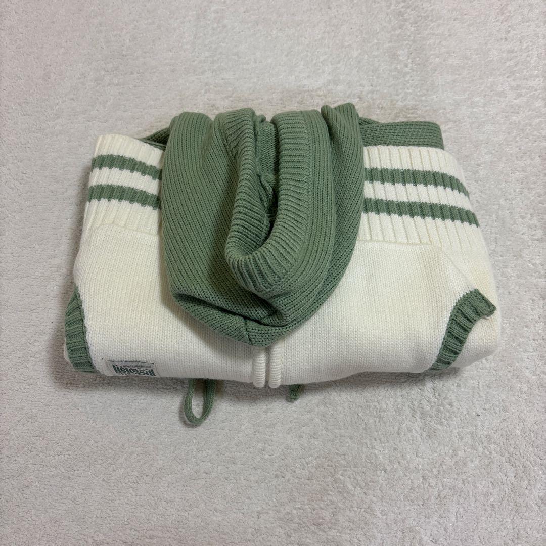 NCTWISH ソウルコン MD ニットジップアップフーディー クロップver