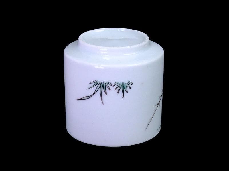 古伊万里 色絵 牡丹の図 猪口 のぞき C099AS-fbub - メルカリ